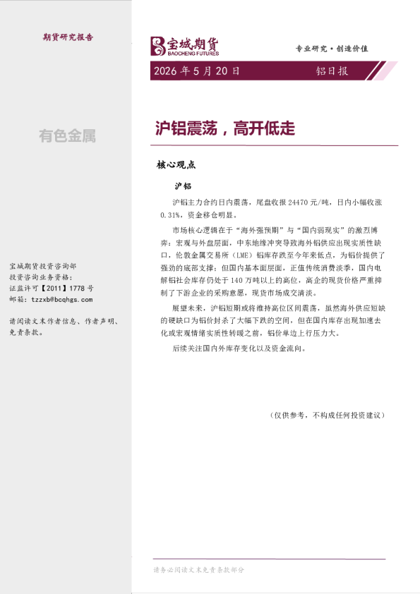 铝日报