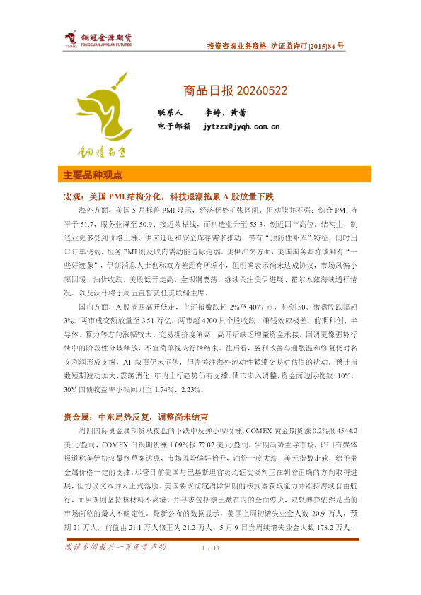 商品日报：需求数据不佳，钢价震荡偏弱