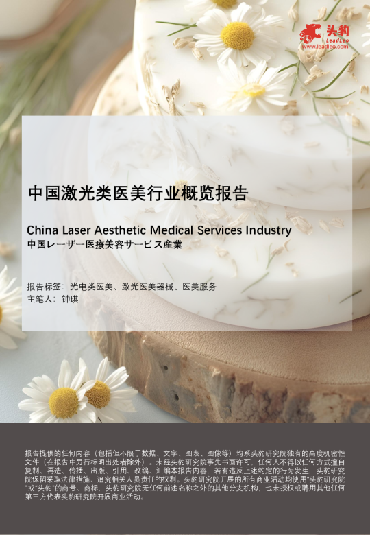 中国激光类医美行业概览报告