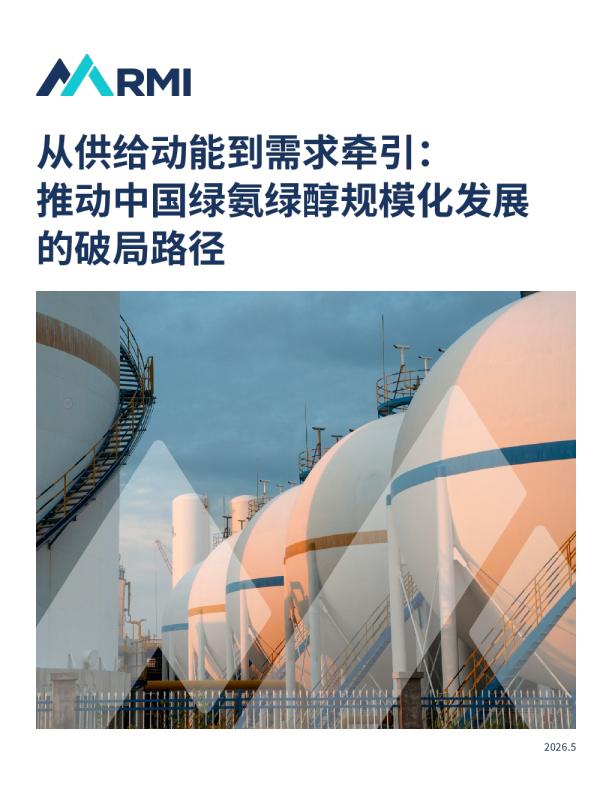 从供给动能到需求牵引：推动中国绿氨绿醇规模化发展的破局路径