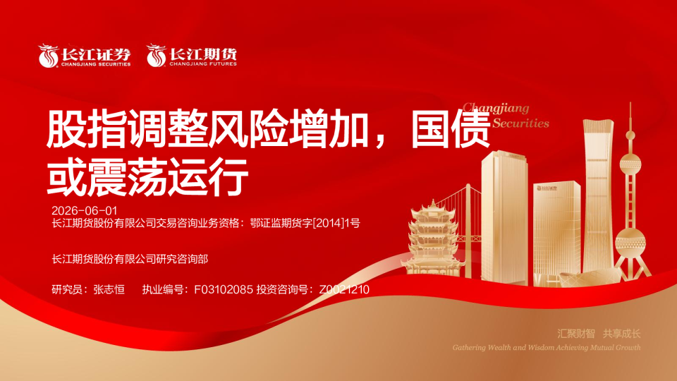 股指调整风险增加，国债或震荡运行
