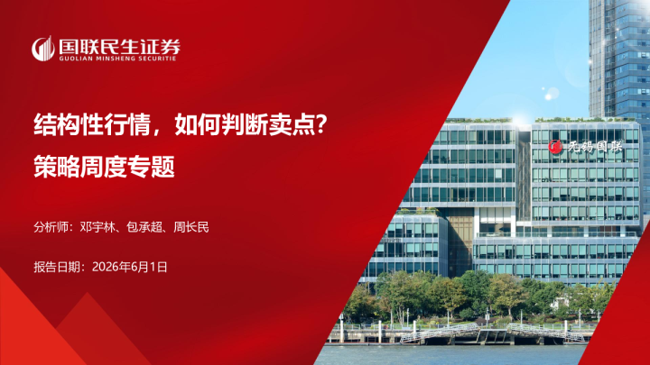 结构性行情，如何判断卖点？