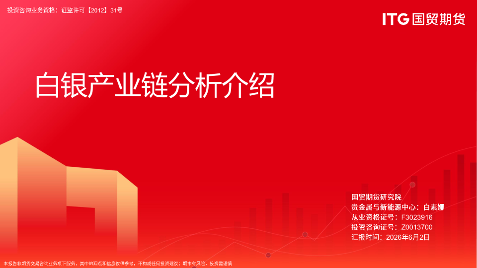 白银产业链分析介绍