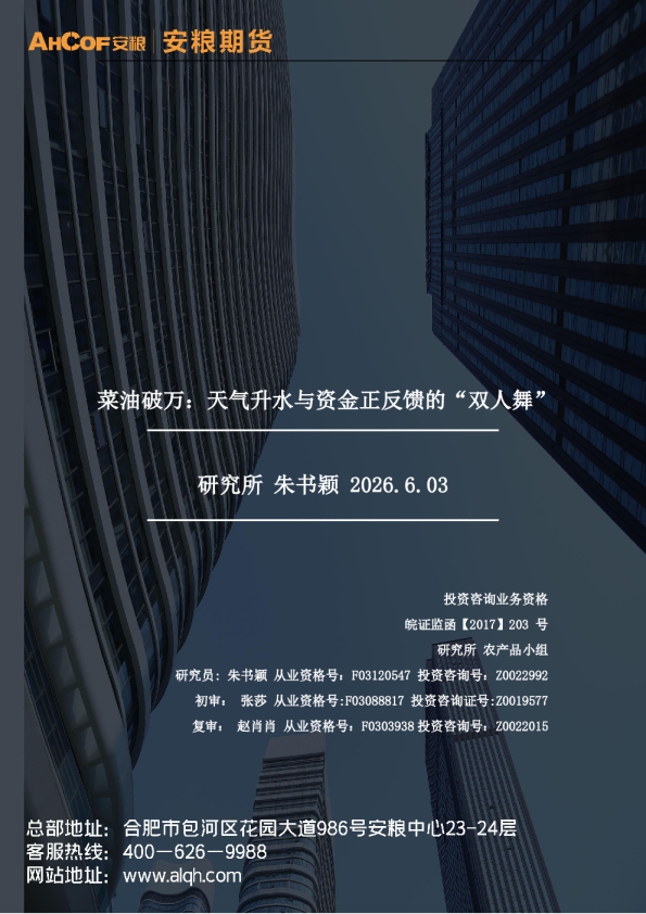 菜油破万：天气升水与资金正反馈的“双人舞”
