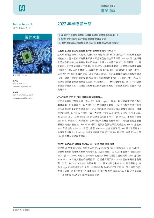 2027年半導體展望