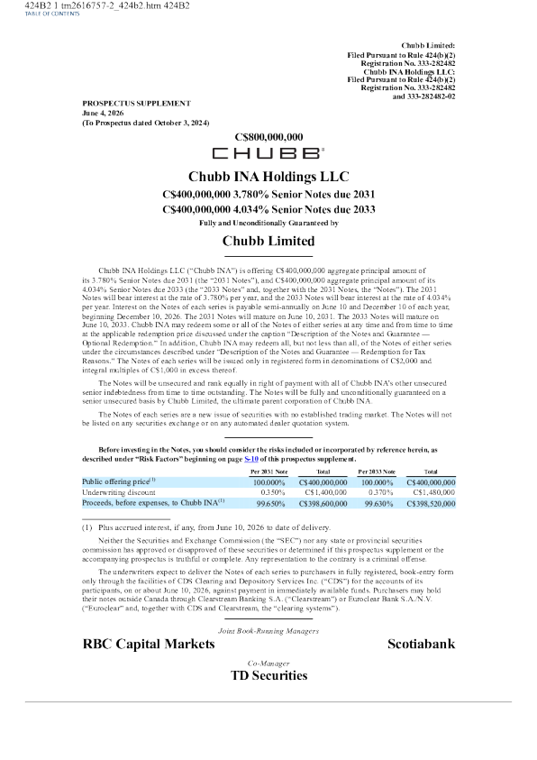 安达保险美股招股说明书(2026-06-05版)