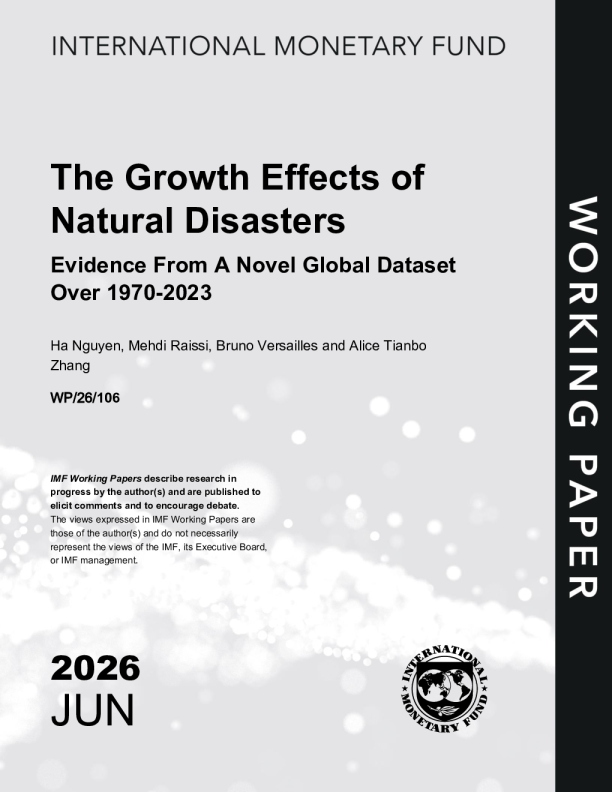 自然灾害的增长效应：1970-2023年全球新数据集的证据