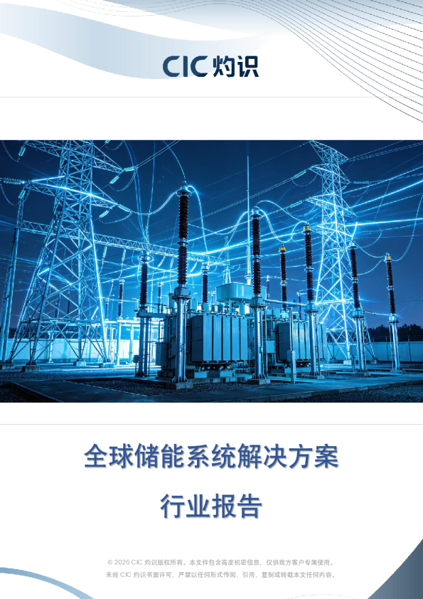 全球储能系统解决方案行业报告