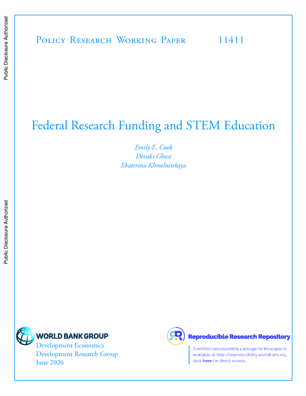 Federal Research Fund and STEM Education