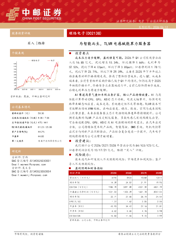 为智能而生，TLVR电感赋能算力服务器