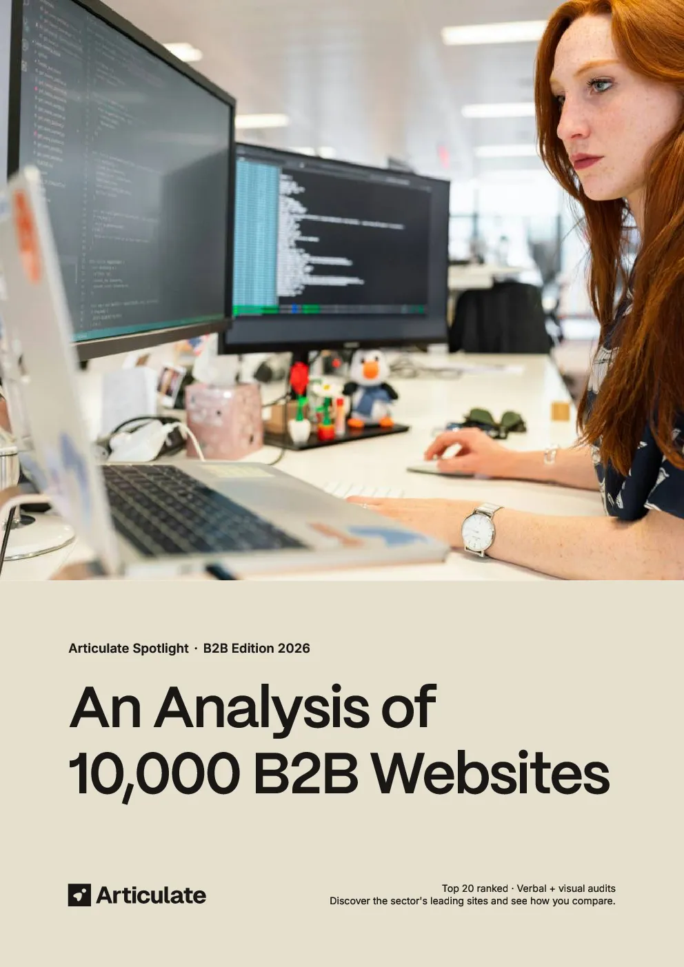 Articulate Spotlight · B2B Edition 2026：10000家B2B网站分析