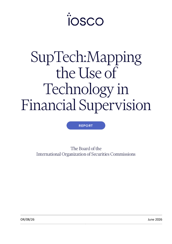 SupTech：金融监管中技术应用的映射
