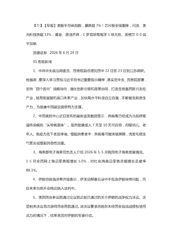 简早报