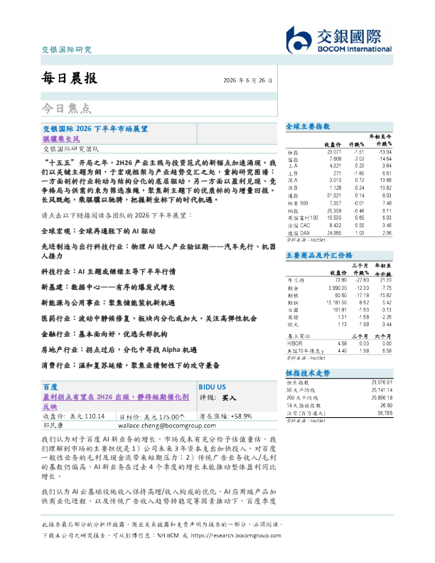 每日晨报
