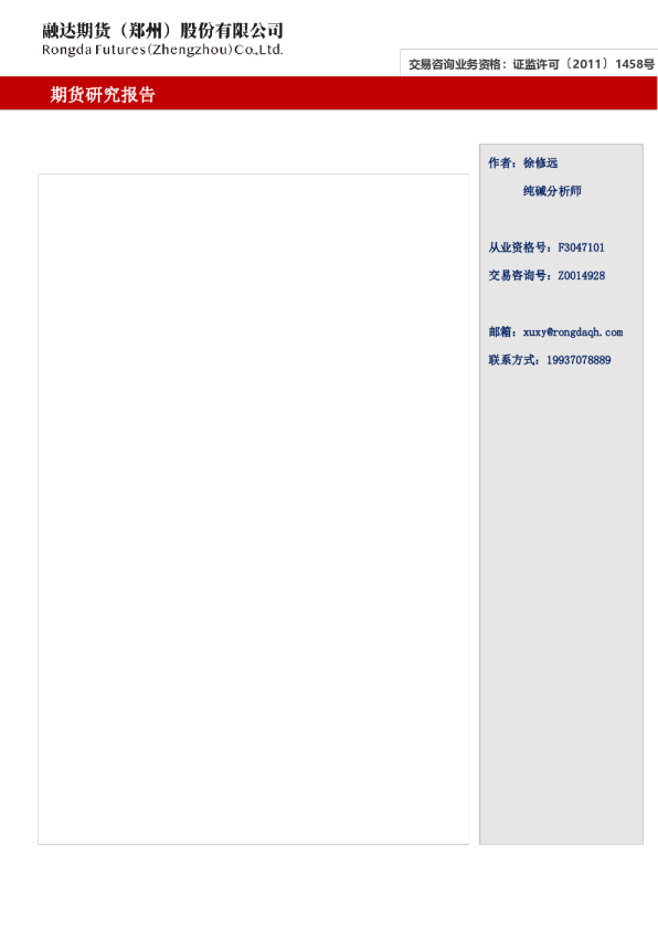 融达期货纯碱周报-下跌不止，破位探底