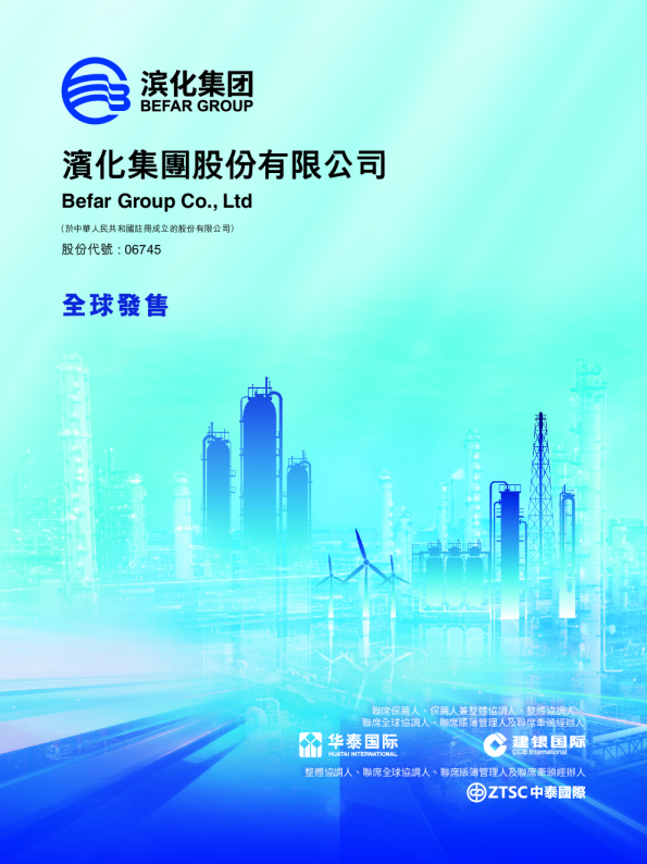 滨化股份招股说明书