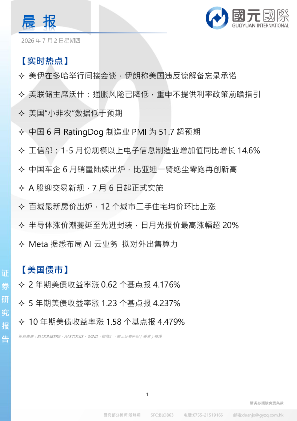 晨报