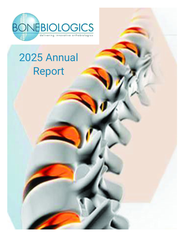 Bone Biologics Corp 2025年度报告