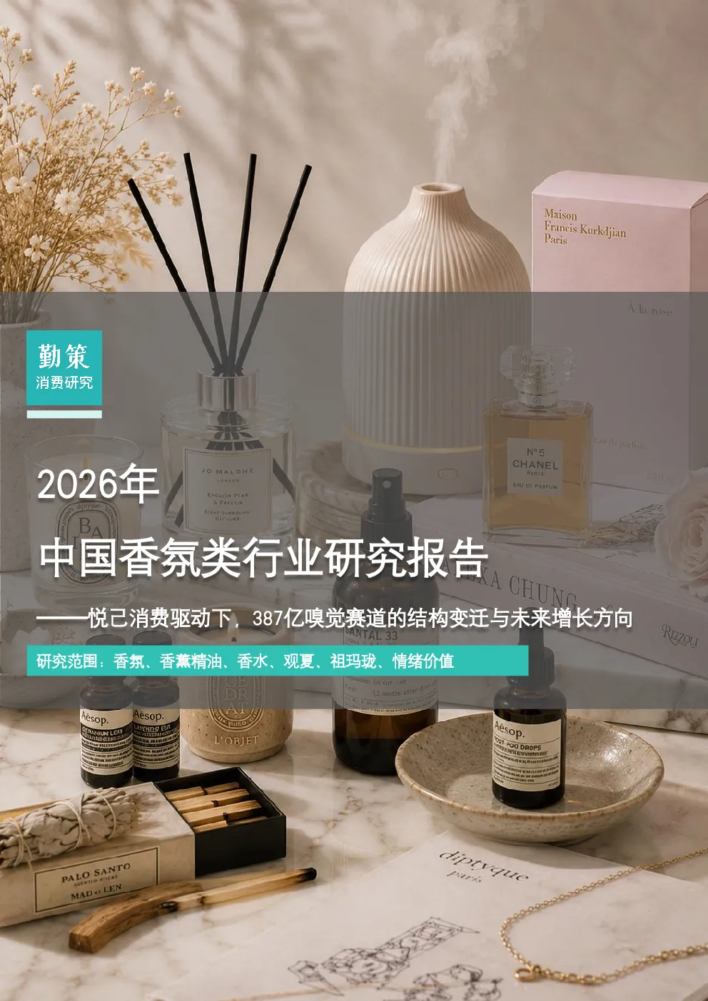 2026年中国香氛类行业研究报告