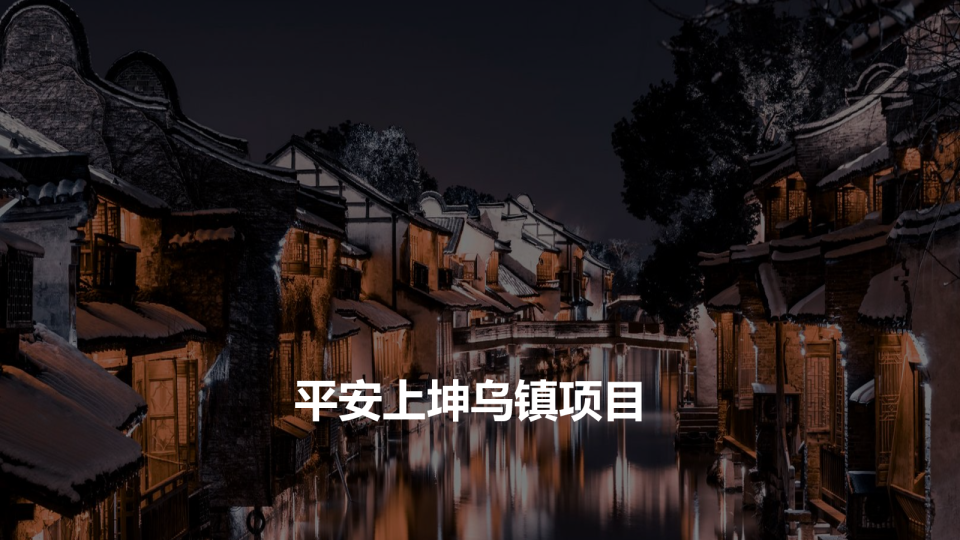 文旅地产江南乌镇概念规划方案