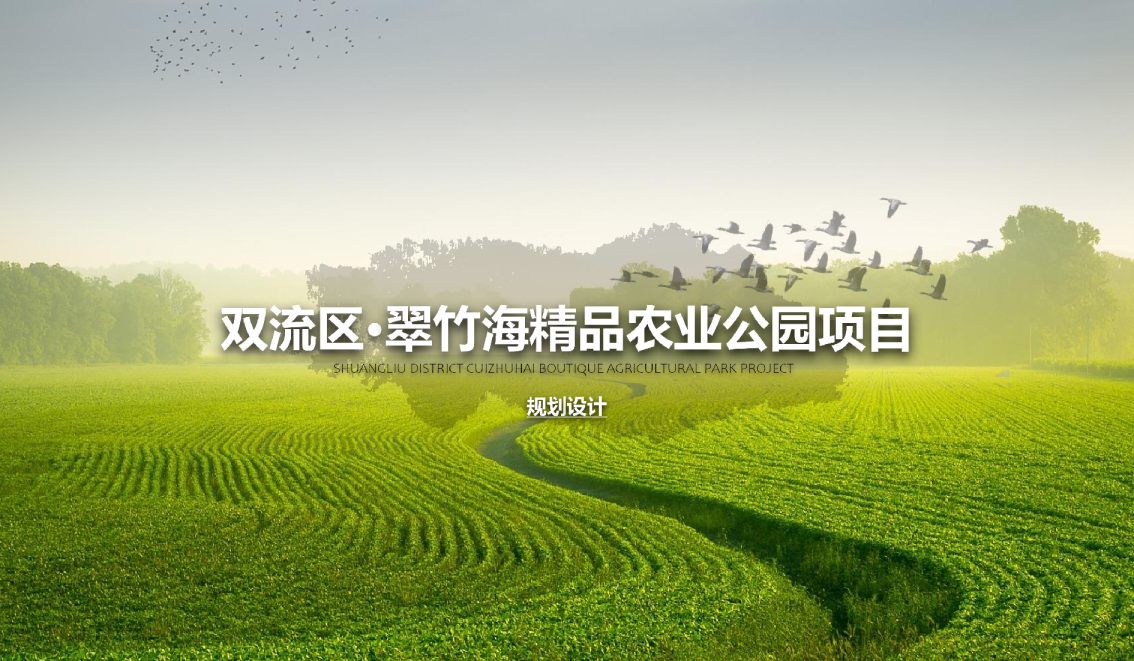 西南省会城市翠竹海精品农业公园规划设计案