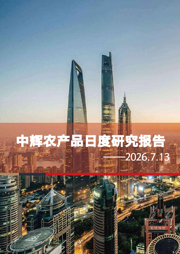 中辉农产品日度研究报告