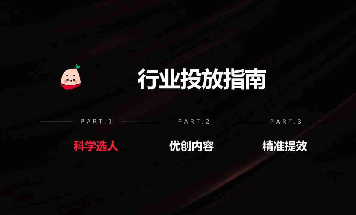 小红书行业投放指南