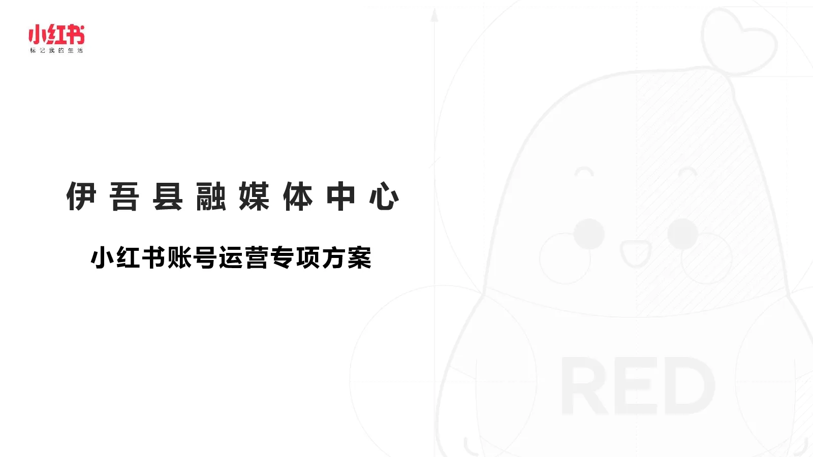融媒体小红书账号运营专项方案