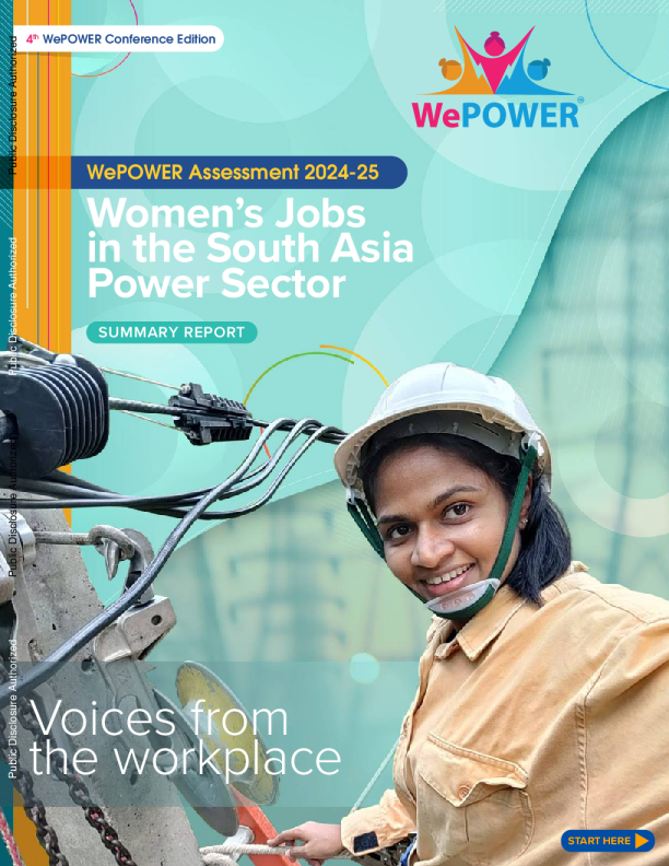 南亚电力行业的女性工作：WePOWER评估2024-25总结报告