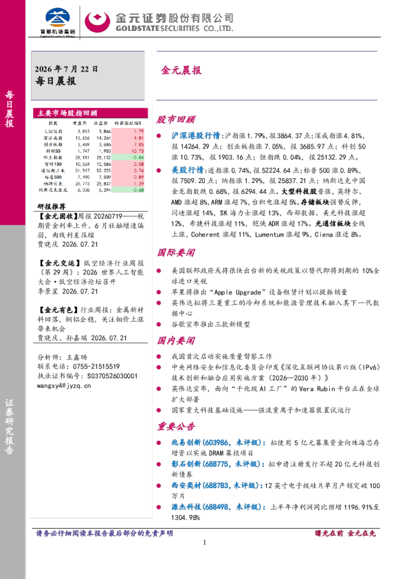 金元晨报