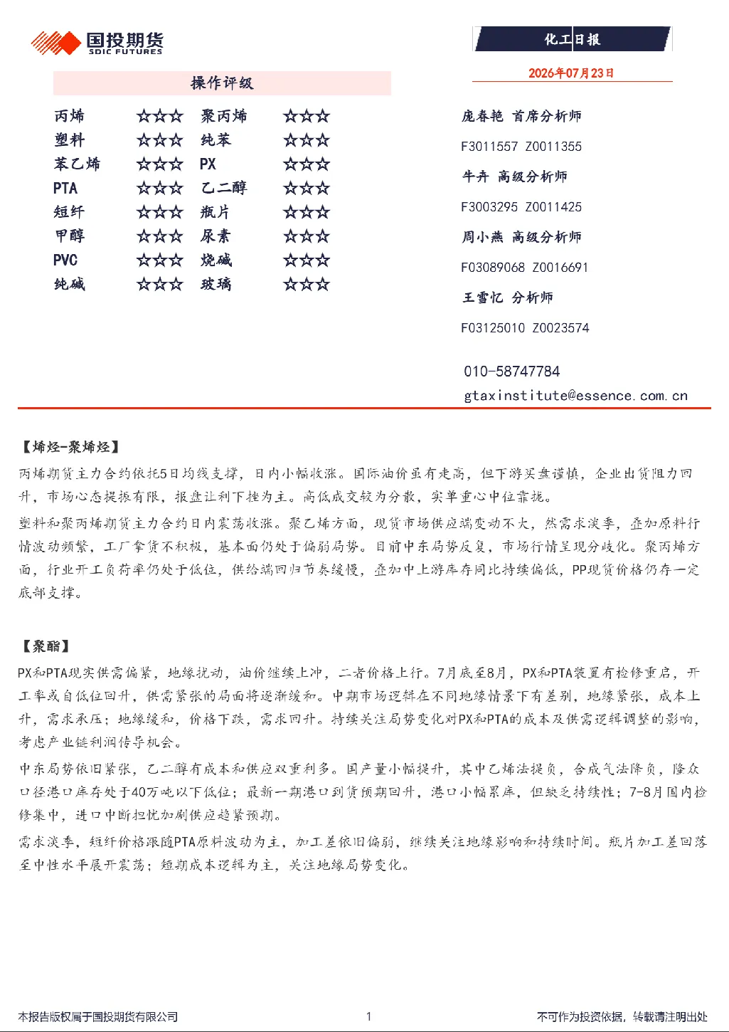 化工日报