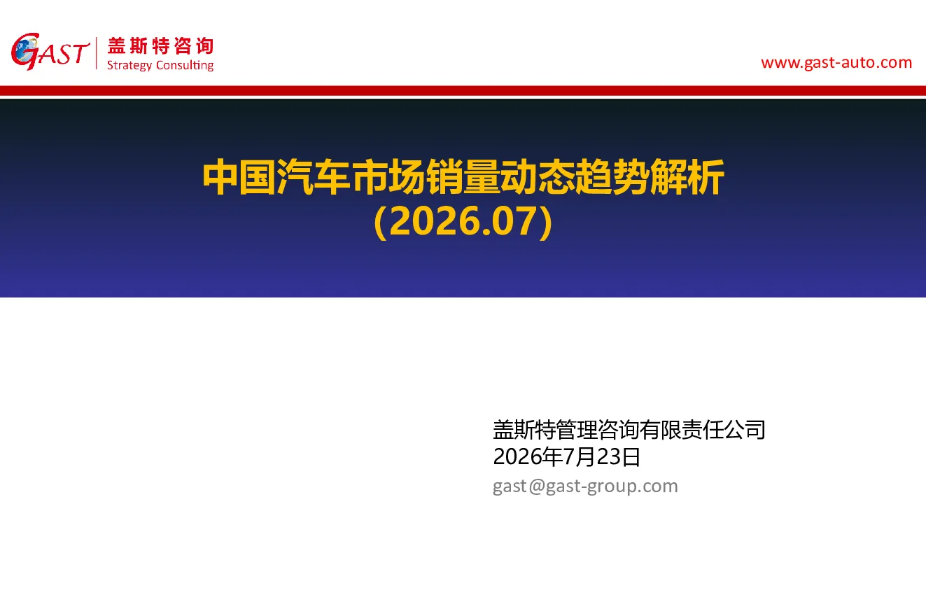中国汽车市场销量动态趋势解析