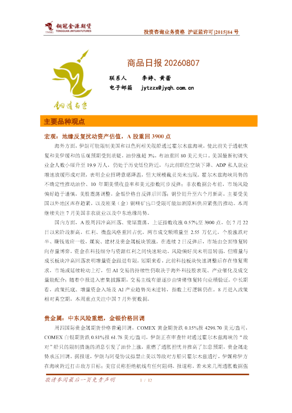 商品日报