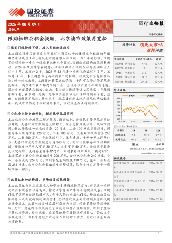 限购松绑公积金提额，北京楼市政策再宽松