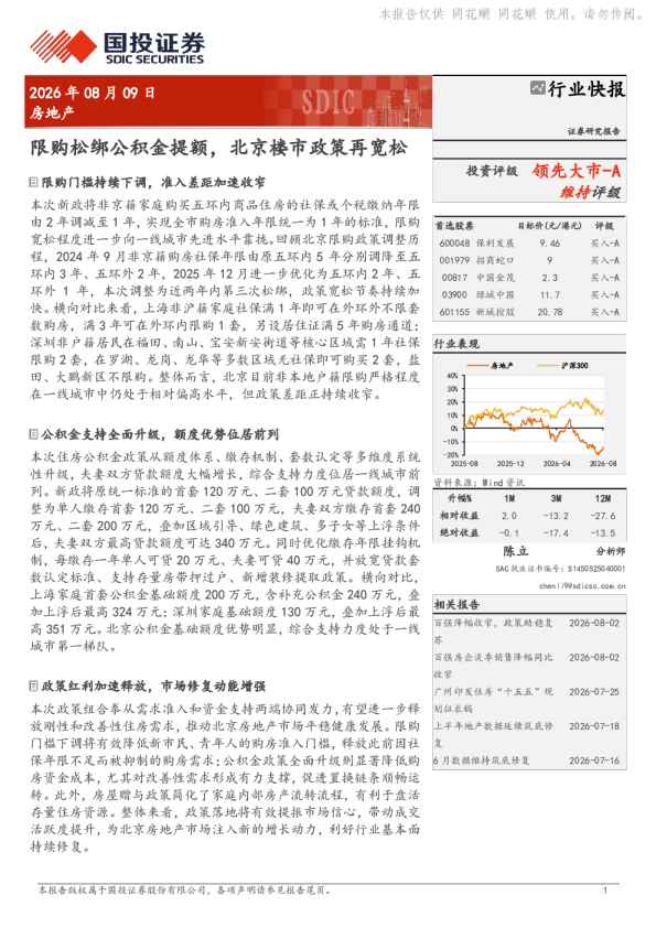 限购松绑公积金提额，北京楼市政策再宽松