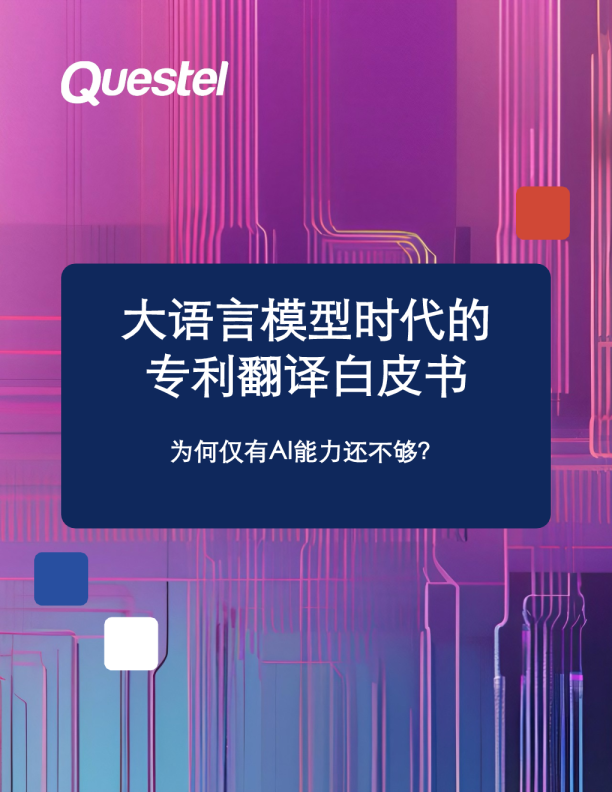 大语言模型时代的专利翻译白皮书，为何仅有AI能力还不够？