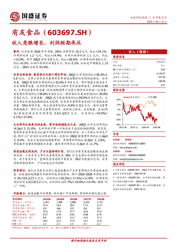 收入亮眼增长，利润短期承压