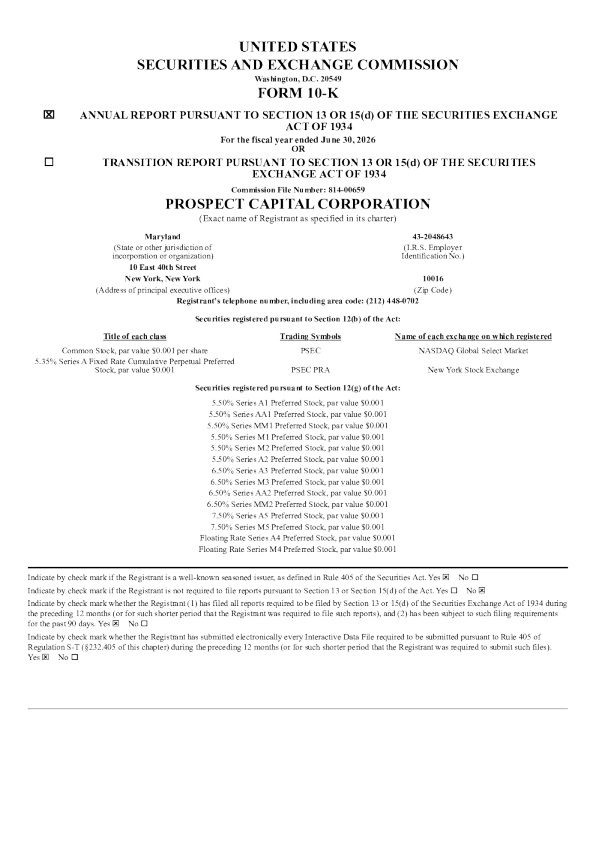 普罗斯佩克特资本 2025年度报告