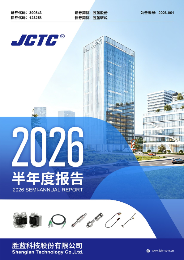 胜蓝股份：2026年半年度报告