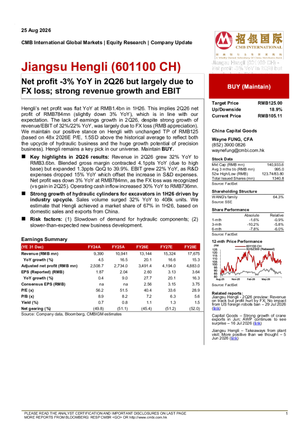 2016年第二季度净利润同比增长3%，但主要是由于外汇损失；强劲的收入增长和息税前利润