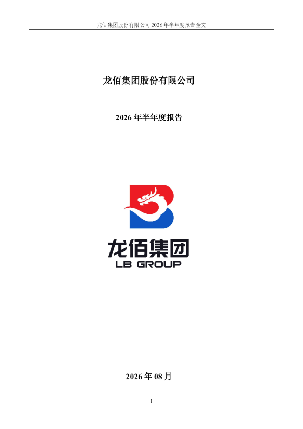 龙佰集团：2026年半年度报告
