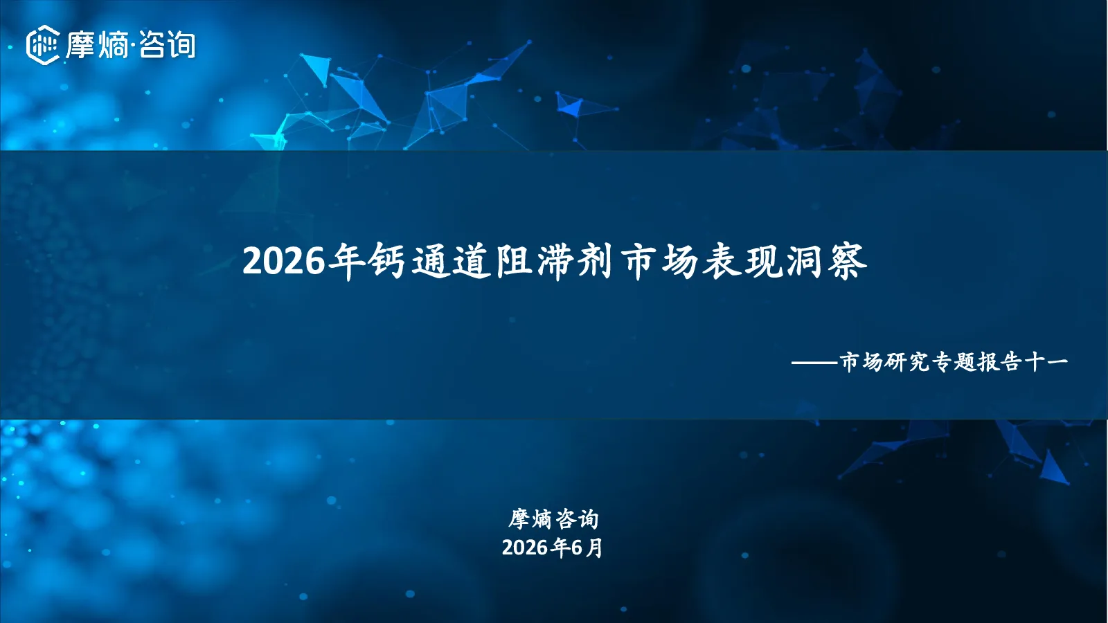 2026年钙通道阻滞剂市场表现洞察