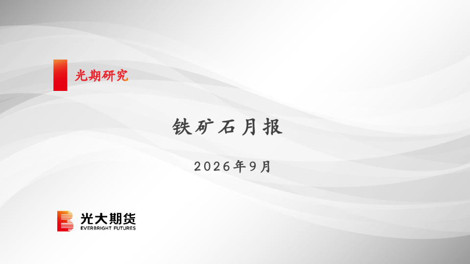 铁矿石月报
