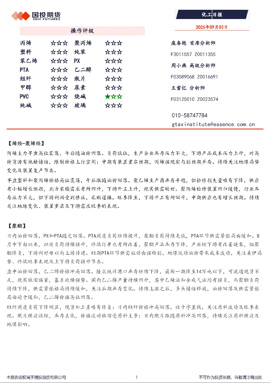 化工日报