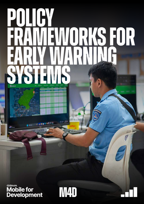 早期预警系统政策框架