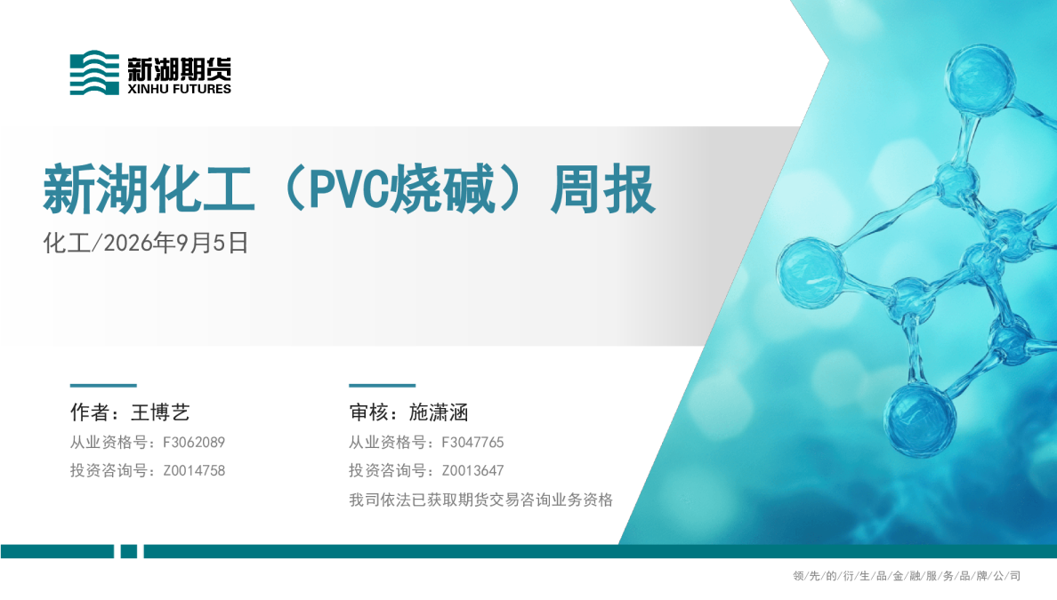 新湖化工（PVC烧碱）周报