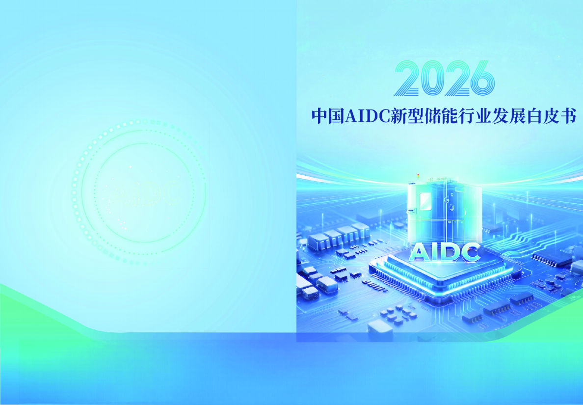 2026 中国AIDC新型储能行业发展白皮书