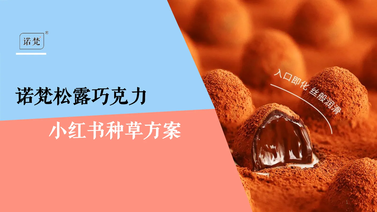 巧克力品牌小红书种草方案【种草营销】【小红书运营】