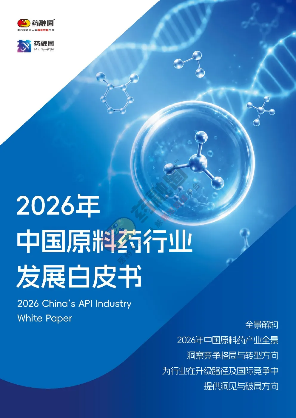 2026年中国原料药行业发展白皮书