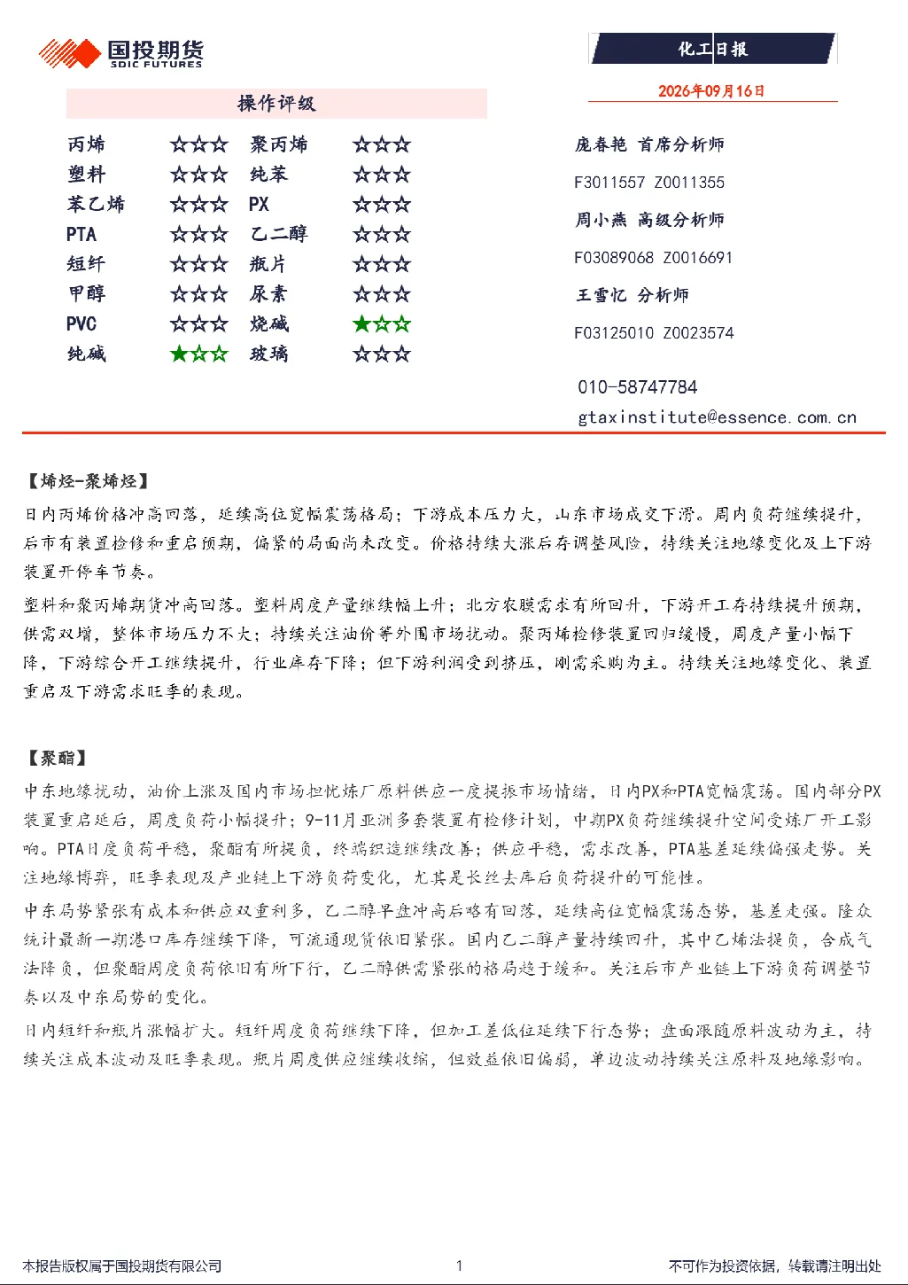 化工日报